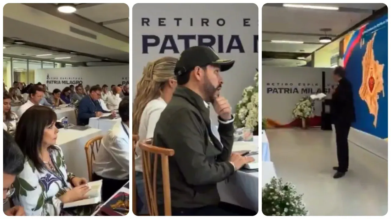Presidente electo Abelardo De La Espriella realiza retiro espiritual en colegio de Puerto Colombia