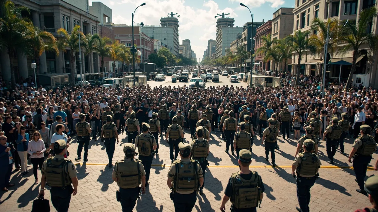 Más de 11.000 uniformados y sistemas antidrón blindarán la posesión de Abelardo De La Espriella en Cali