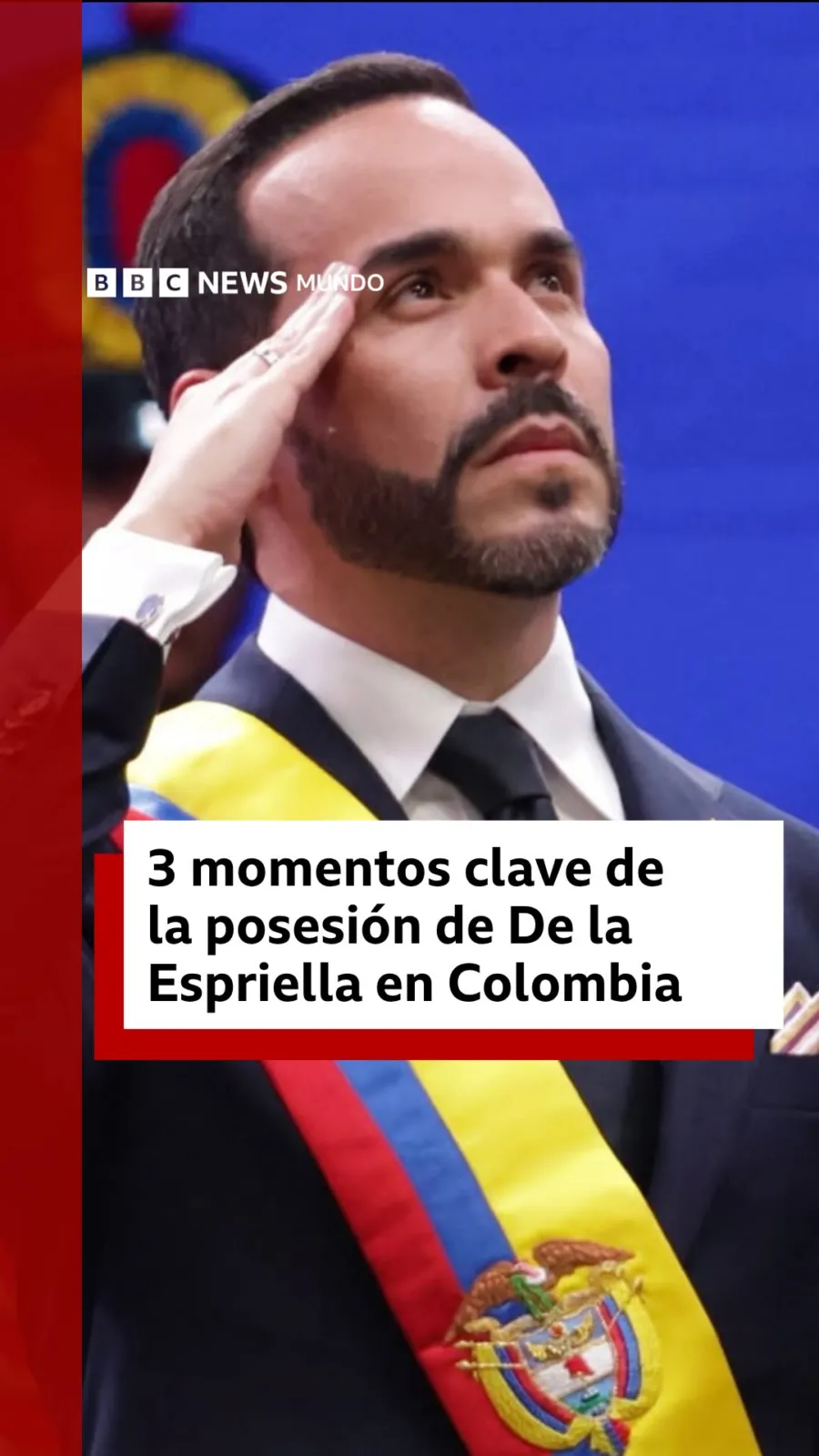 Abelardo de la Espriella asumió la presidencia de Colombia en jornada ceremonial