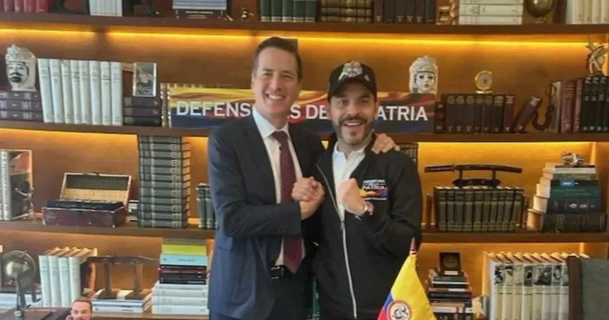 El senador Bernie Moreno se reunió con el presidente electo Abelardo de la Espriella