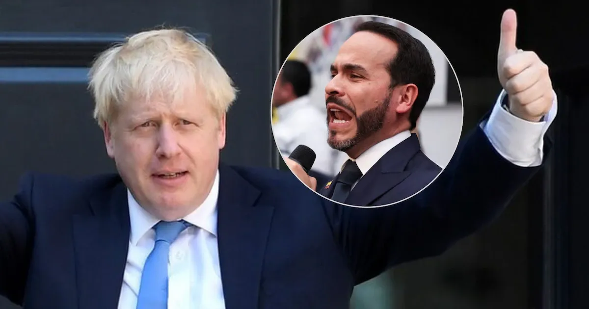 Boris Johnson anuncia su respaldo a Abelardo de la Espriella en la segunda vuelta presidencial