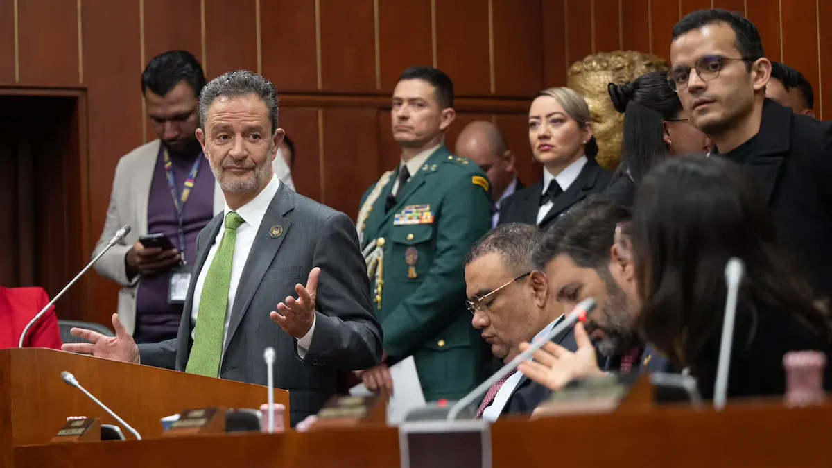 Canciller Omar Bula anuncia ante el Congreso el fortalecimiento de la relación con Israel en seguridad