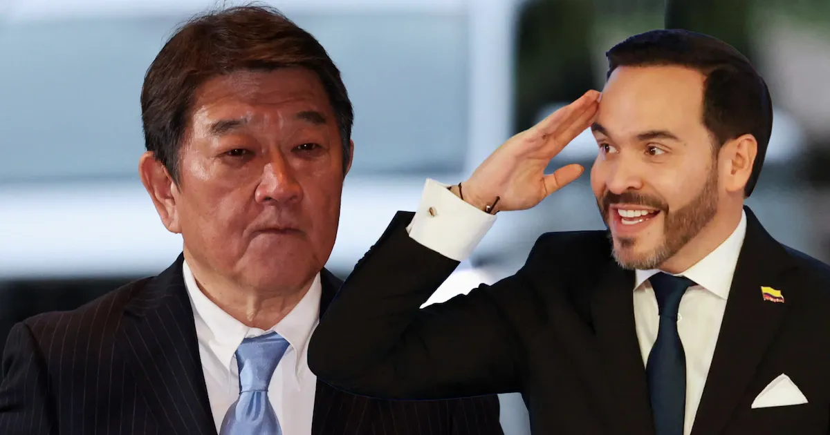 Canciller japonés Toshimitsu Motegi visitaría Colombia en agosto y podría estar en la posesión de Abelardo de la Espriella
