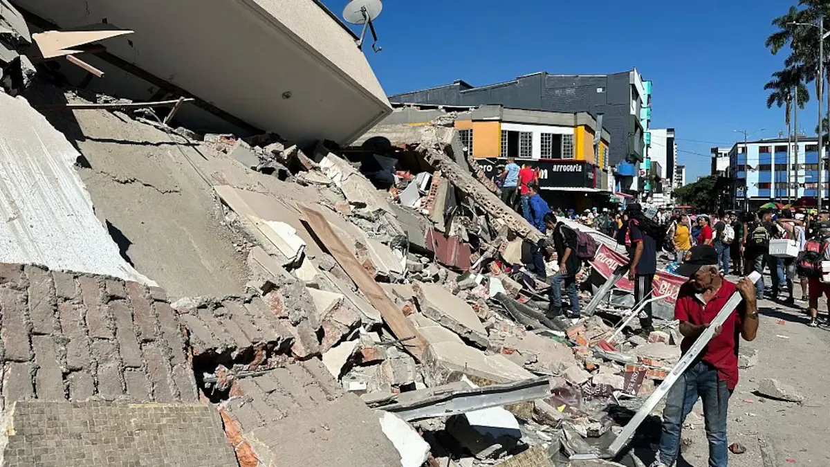 Cancillería coordina ayuda internacional luego de un sismo en Colombia