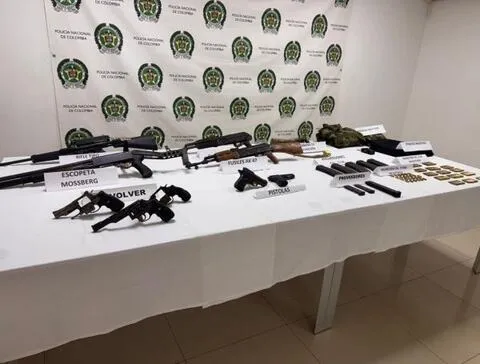 Autoridades decomisan arsenal en Palmira en la antesala de la posesión presidencial