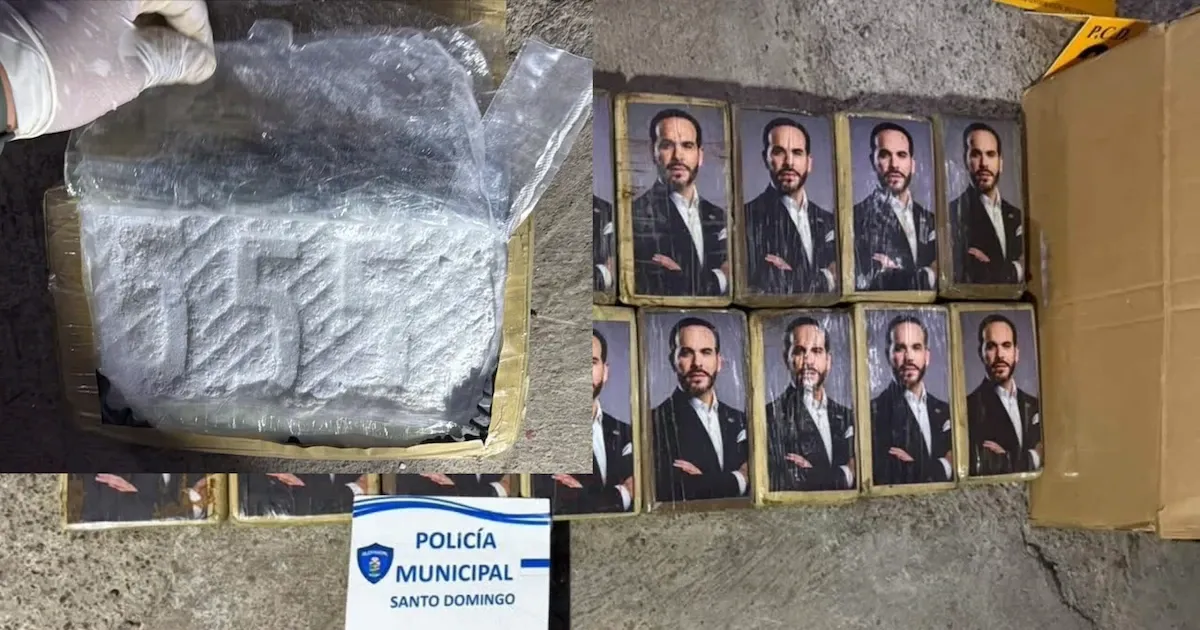 Coca decomisada en Costa Rica llevaba calcomanías con la imagen de Abelardo de la Espriella