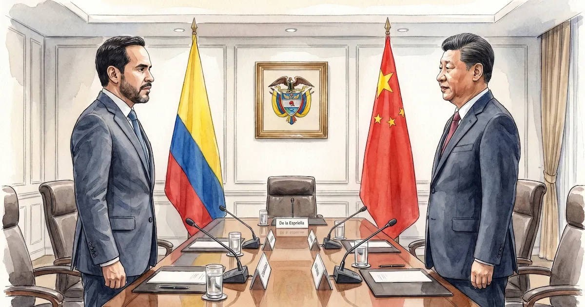 China envía mensaje al nuevo Gobierno de Abelardo de la Espriella y ofrece dar continuidad a la cooperación bilateral