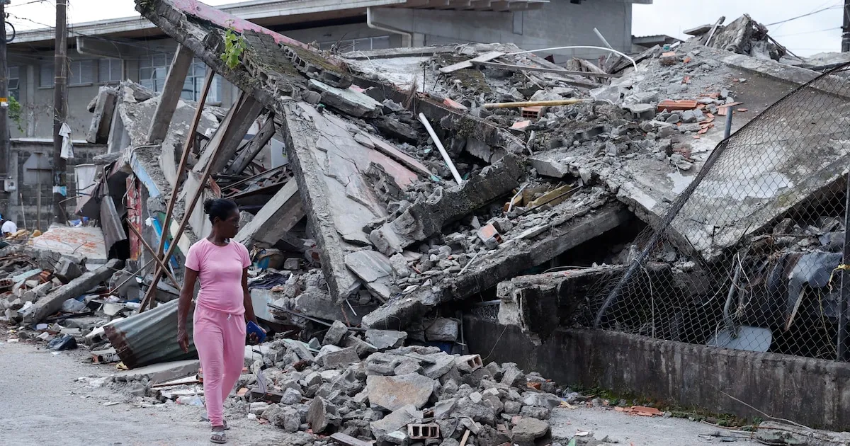 Presidente designará un gerente para coordinar la reconstrucción de Chocó tras el terremoto de 7,4