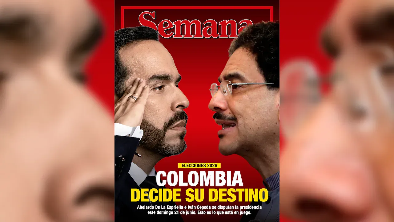 Colombia elige presidente este 21 de junio entre Abelardo De La Espriella e Iván Cepeda