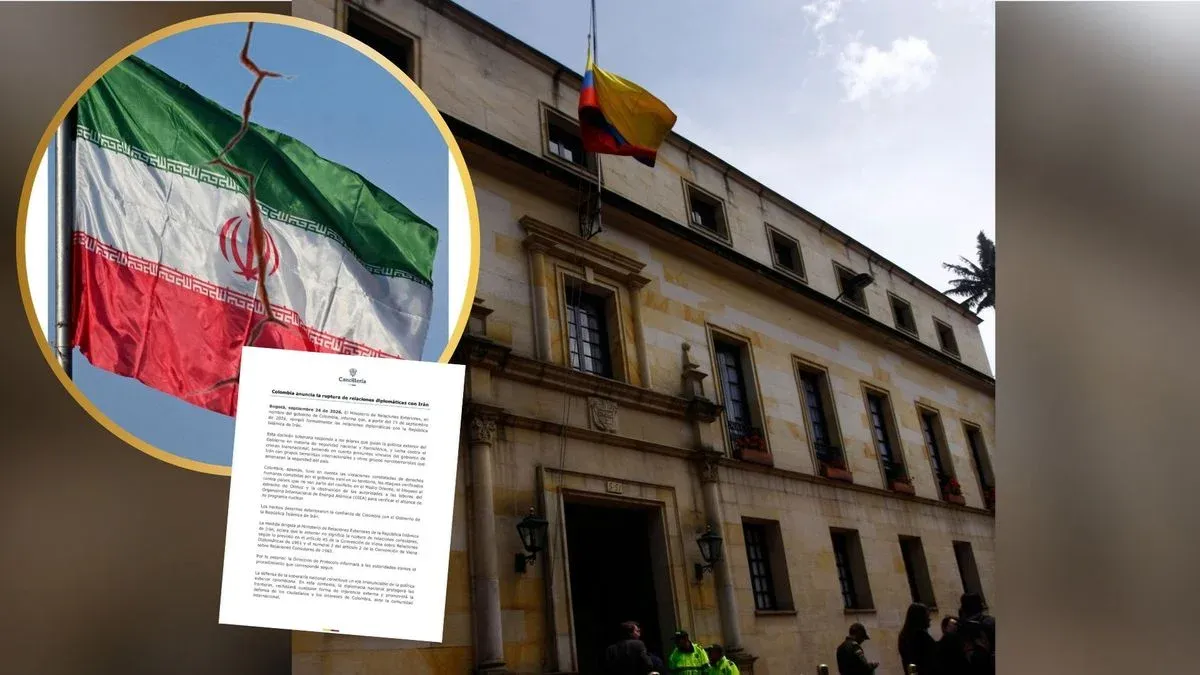 Colombia anuncia la ruptura de relaciones diplomáticas con Irán