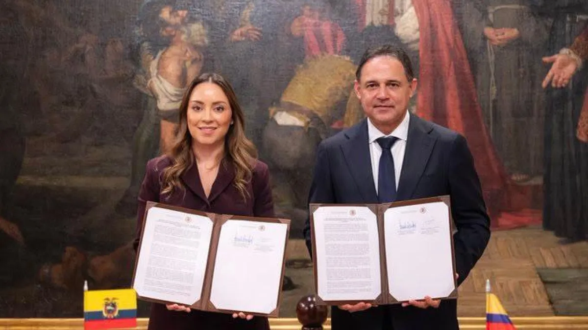 Colombia y Ecuador firman acuerdo legislativo en Madrid para reforzar la frontera y la lucha antinarcóticos