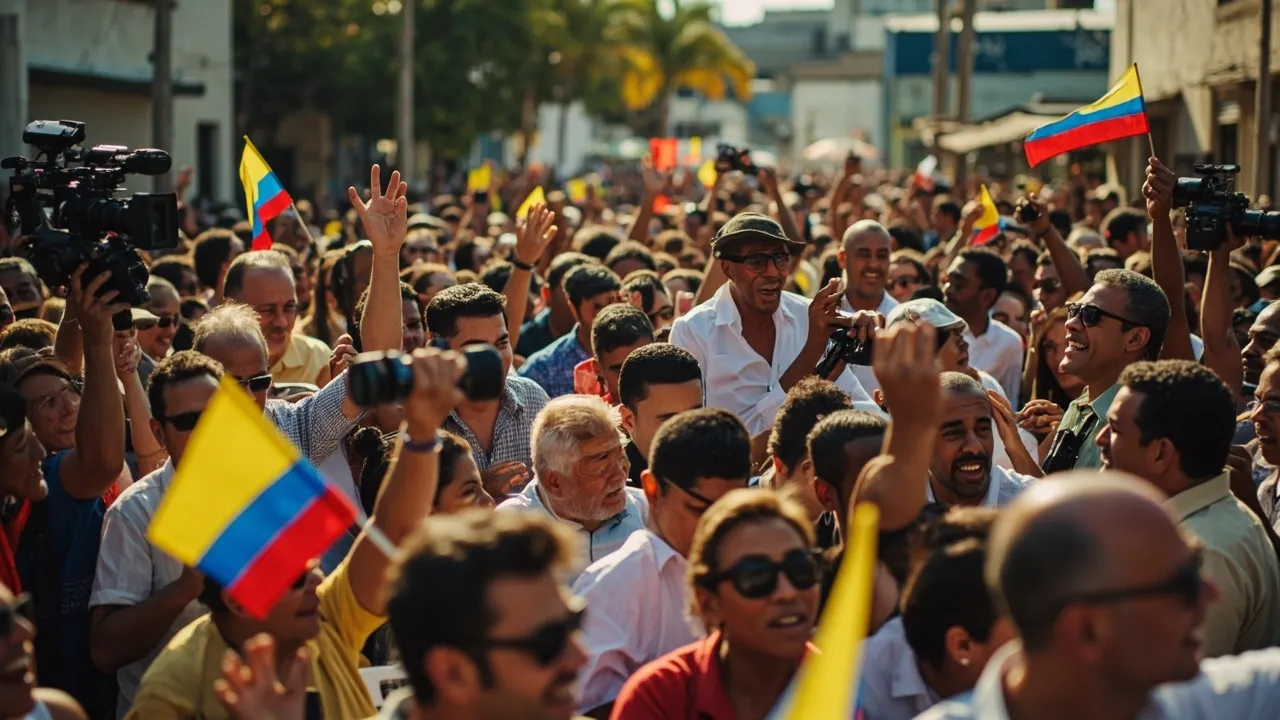 Colombianos en el sur de Florida se reunieron para celebrar la posesión de Abelardo de la Espriella