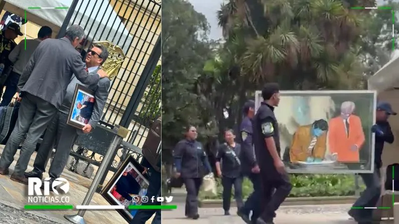 Otty Patiño desocupa su despacho en la Casa de Nariño en el inicio de la transición de gobierno