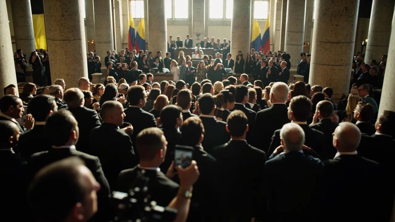 Comienza el acto de investidura de Abelardo de la Espriella como presidente de Colombia
