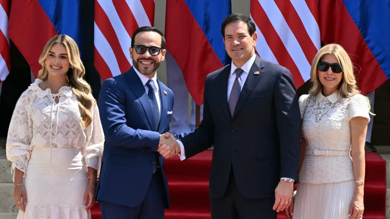Marco Rubio llega a Barranquilla para un encuentro bilateral con Abelardo de la Espriella
