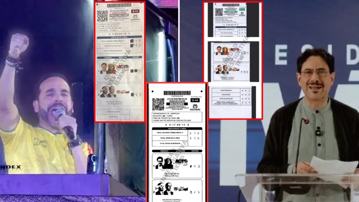 La Registraduría reporta el 100% del escrutinio presidencial en la mayor parte de los departamentos