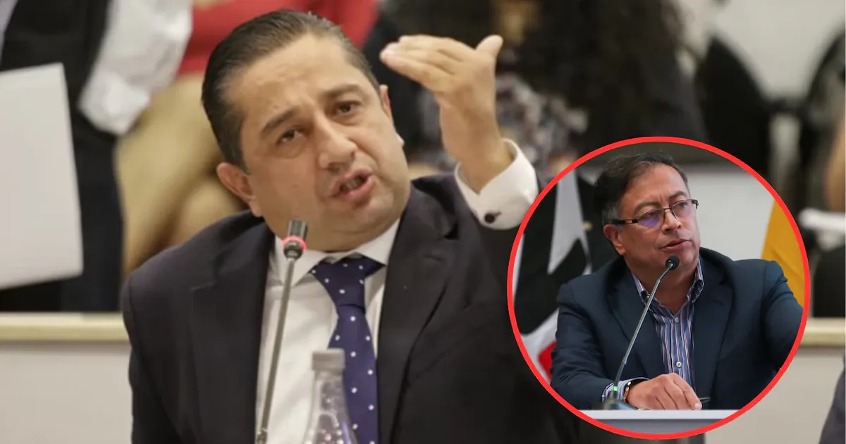 Congresista de Cambio Radical acusó a Petro de fraguar un golpe de Estado a días de la posesión de De la Espriella
