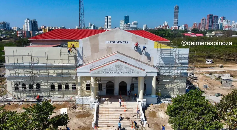 Construyen sede alterna del Gobierno de Abelardo de la Espriella en Barranquilla