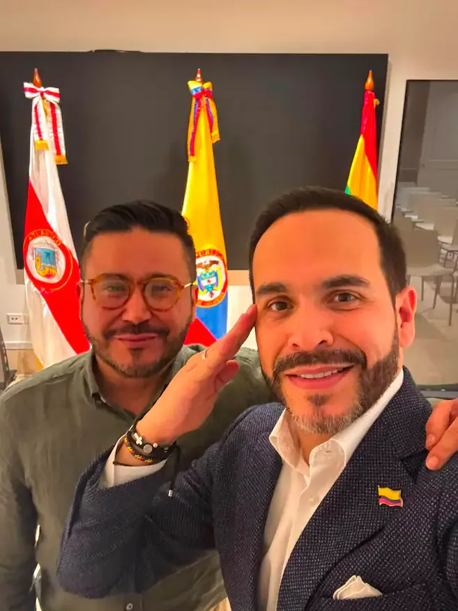 Presidente De la Espriella se reunió con el contralor electo Jorge Laverde