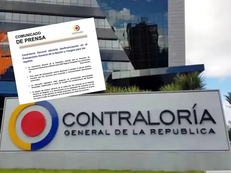 Contraloría alerta al Gobierno de De la Espriella sobre $30,2 billones sin financiar en el presupuesto de 2027