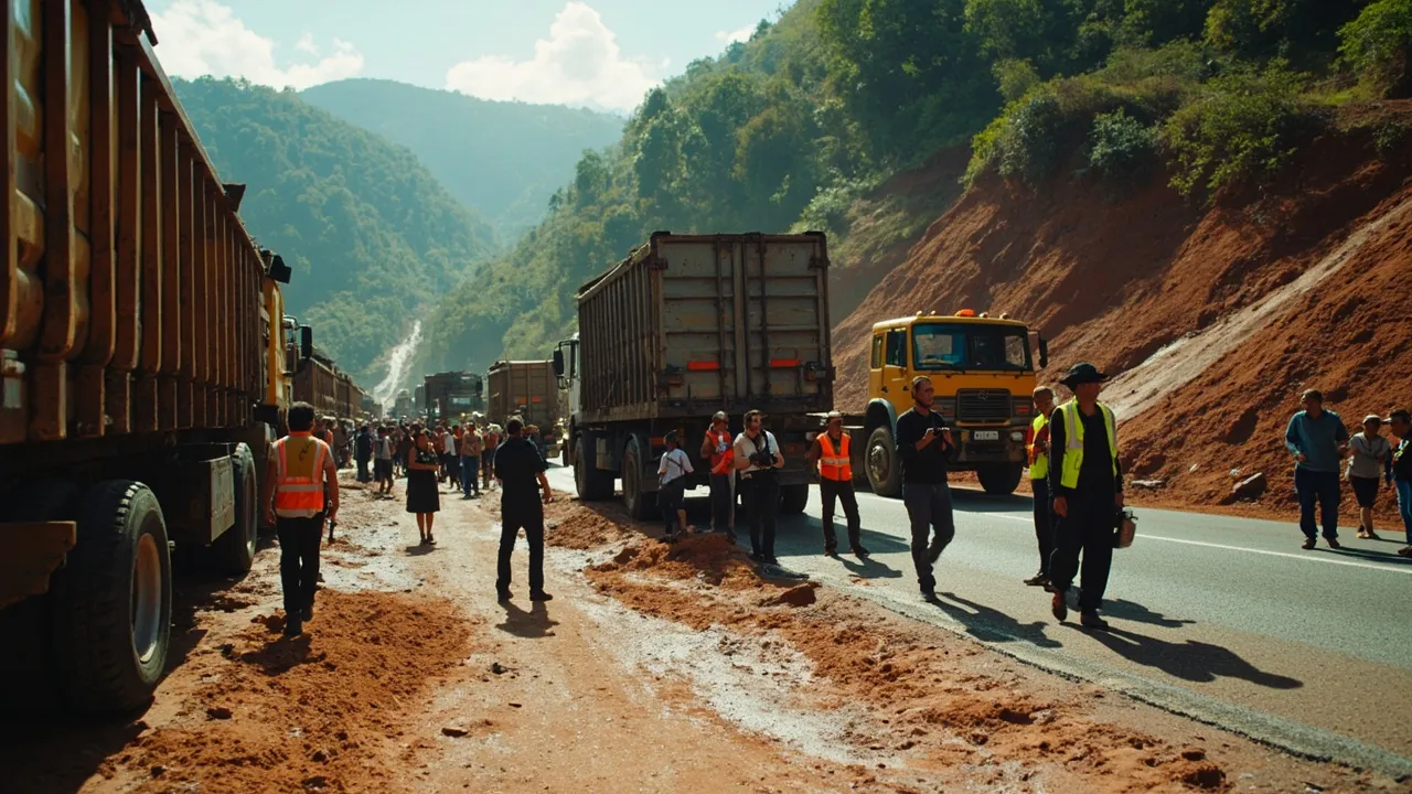 El nuevo Gobierno recibe el sector transporte con costos más altos, 837 bloqueos y emergencias en la red vial