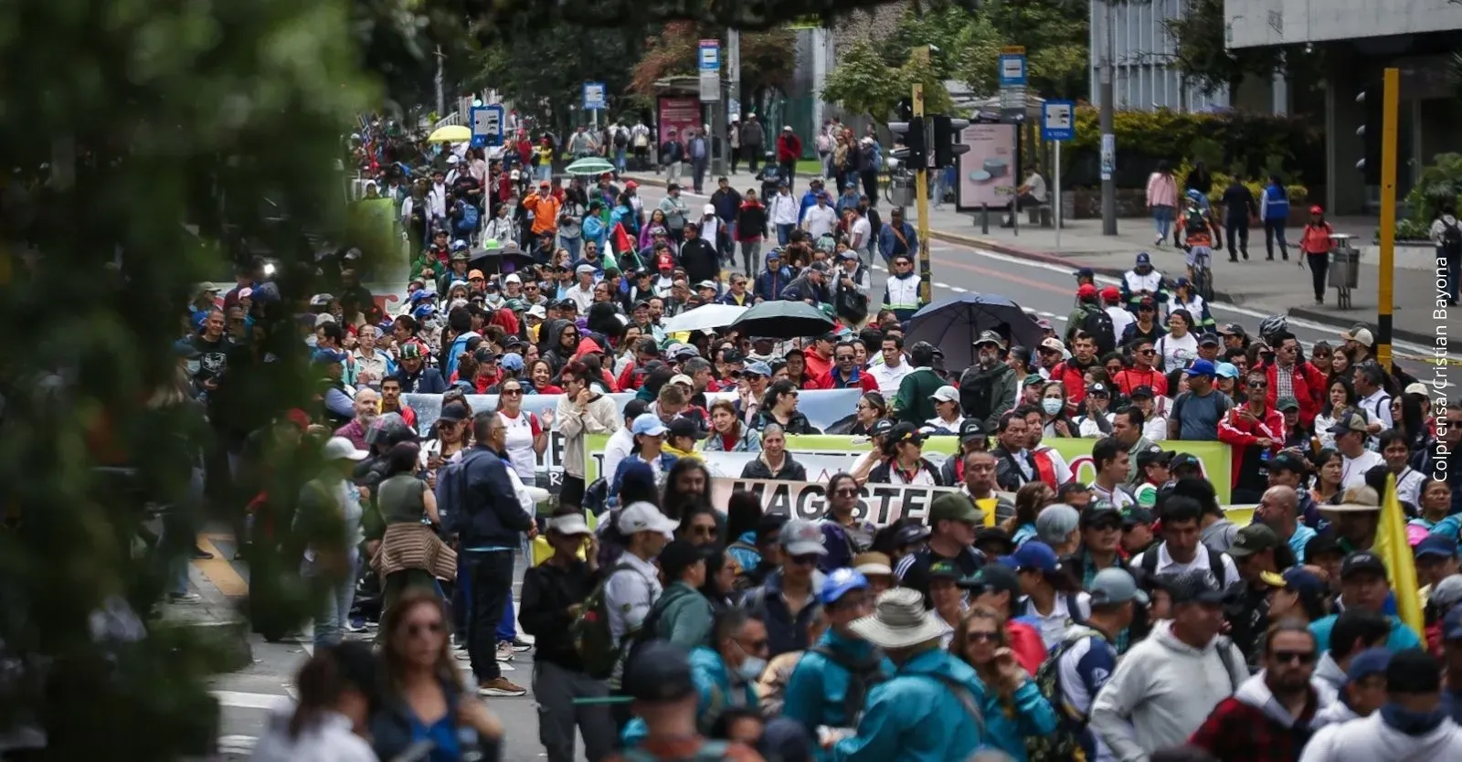 El Gobierno publica un borrador de decreto para regular las protestas en Colombia