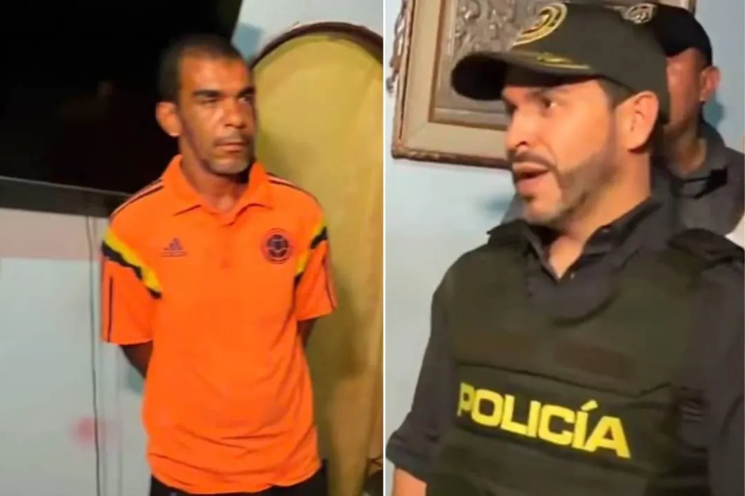 Presidente De la Espriella participó en operativo y recibió a capturado con un cartel de bienvenida