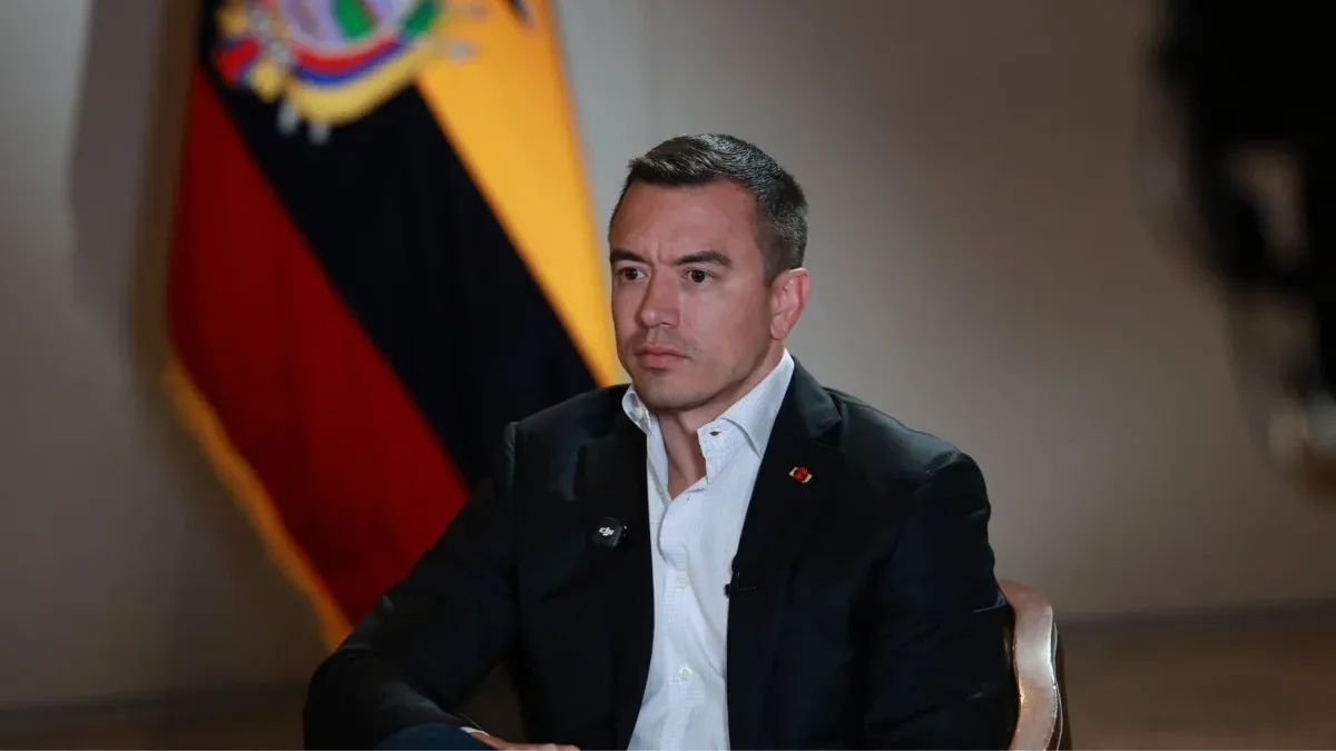 Daniel Noboa confirmó su asistencia a la posesión presidencial de Abelardo De La Espriella