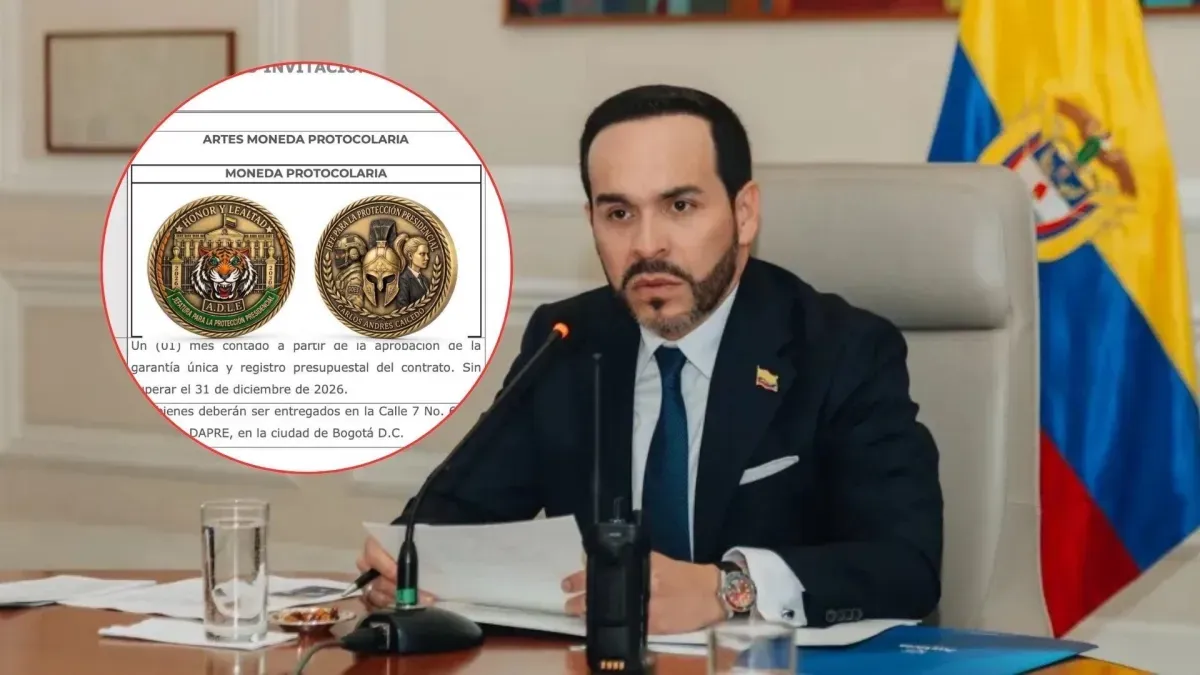 El Dapre abrió cotización para la nueva moneda protocolaria del Gobierno de Abelardo de la Espriella