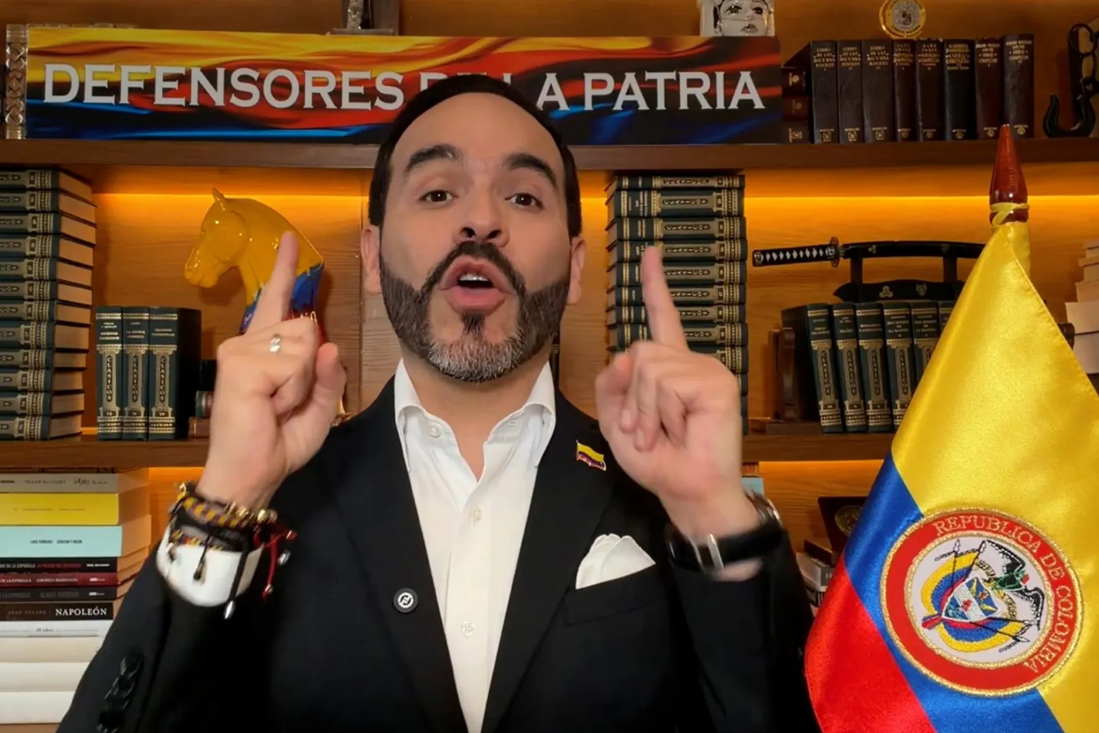 De la Espriella pide que su investidura como presidente se realice en Cali el 7 de agosto
