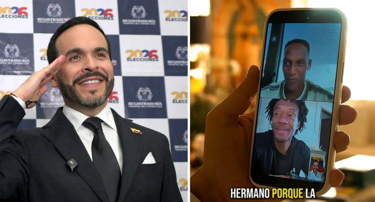 De la Espriella dialogó por videollamada con Yerry Mina, James Rodríguez y Juan Fernando Quintero