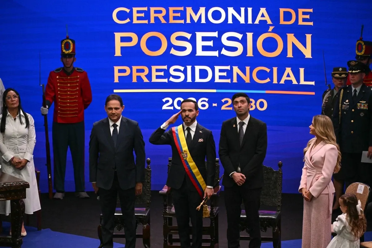Abelardo de la Espriella se posesionó como presidente de Colombia con el respaldo de Trump
