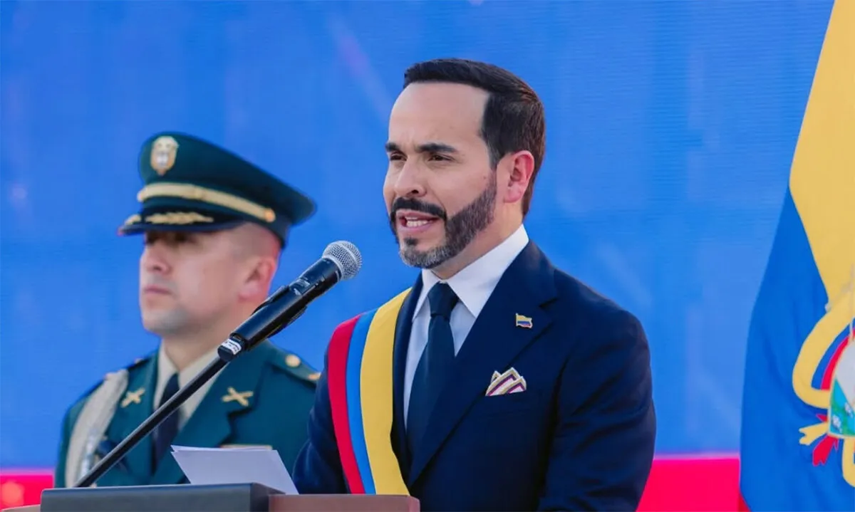 De la Espriella asumió la Presidencia de Colombia con un discurso anclado en la fe y la familia