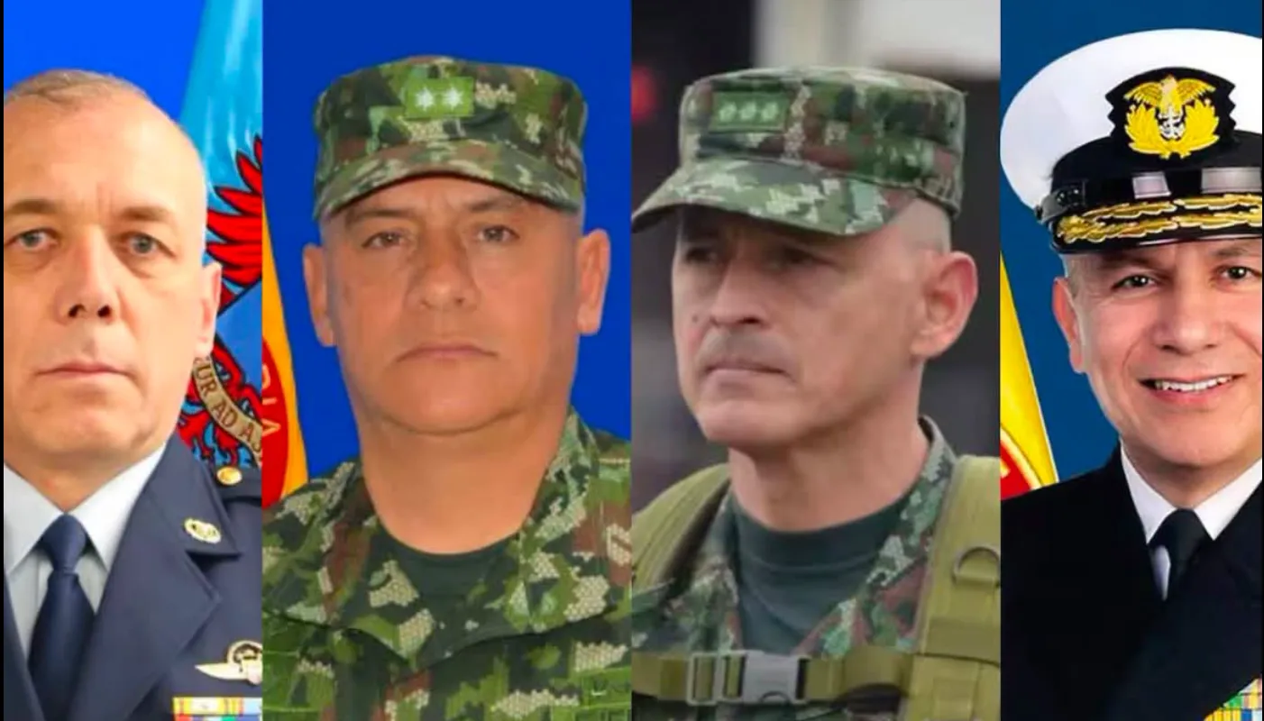 De la Espriella confirma la nueva cúpula militar con Erick Rodríguez al frente