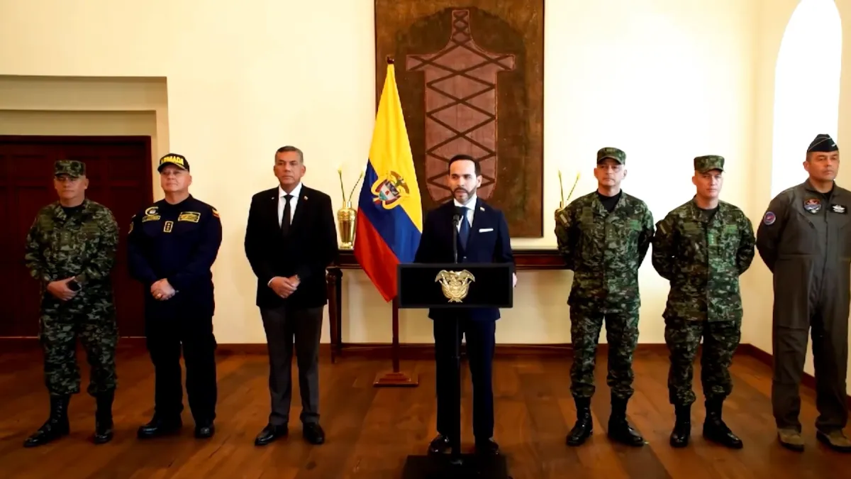 De la Espriella presenta la nueva cúpula militar y promete patrullaje total del territorio