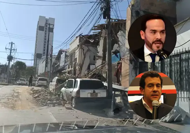 De la Espriella dirige atención de emergencia desde la UNGRD con el ministro Lara