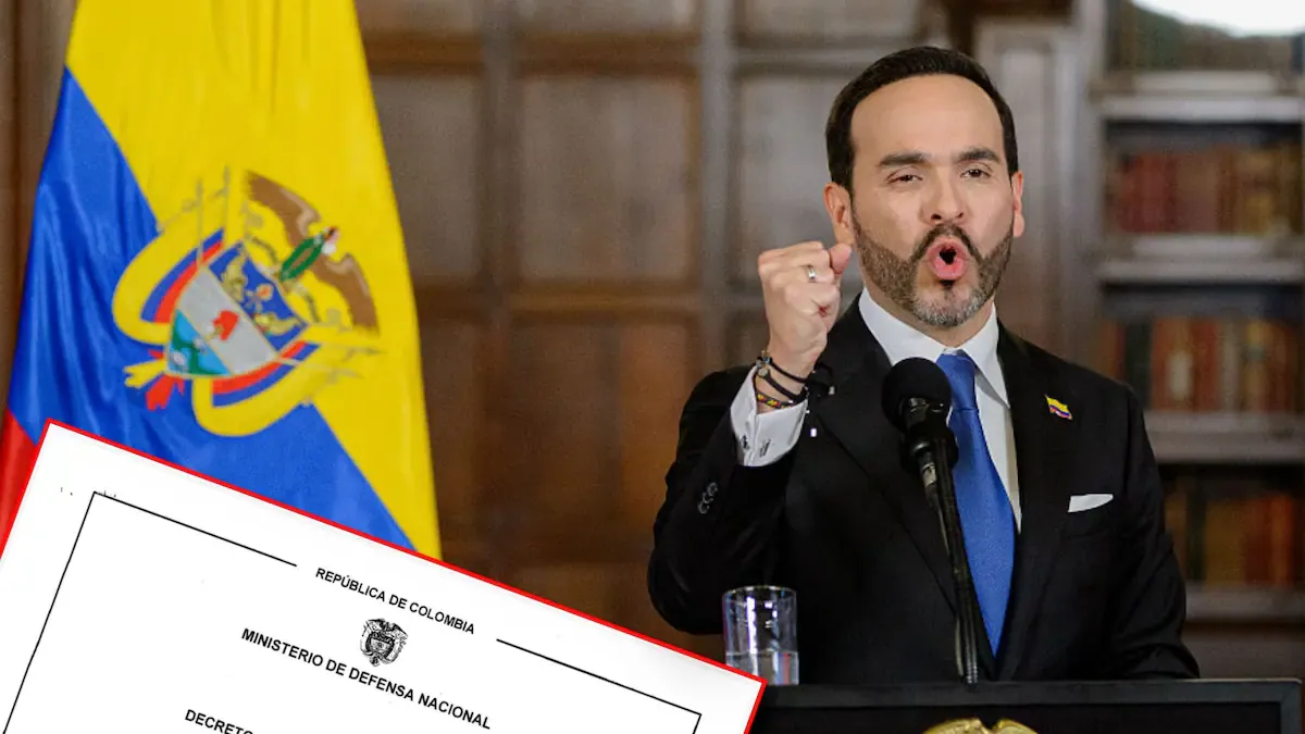 Presidente De la Espriella firma decreto que levanta la suspensión de permisos para el porte de armas en Colombia