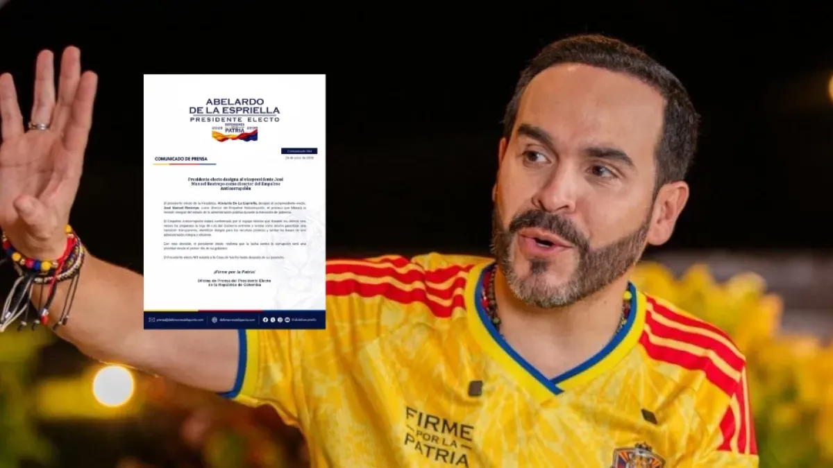 De La Espriella no asistirá a Casa Nariño antes de la ceremonia de posesión