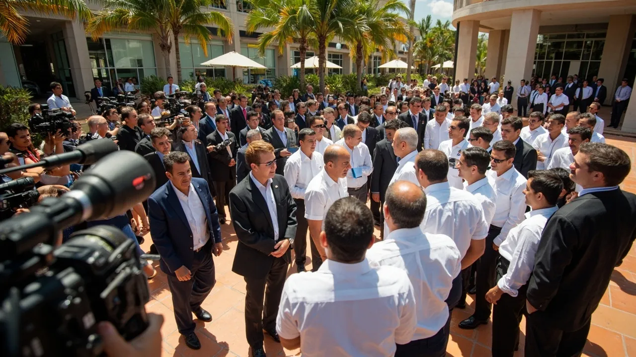 De la Espriella recibió a Marco Rubio en Barranquilla y lo presentó como figura clave del Partido Republicano