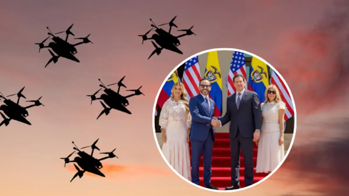 De la Espriella propuso a EE. UU. fortalecer sistemas antidrones durante la visita de Marco Rubio