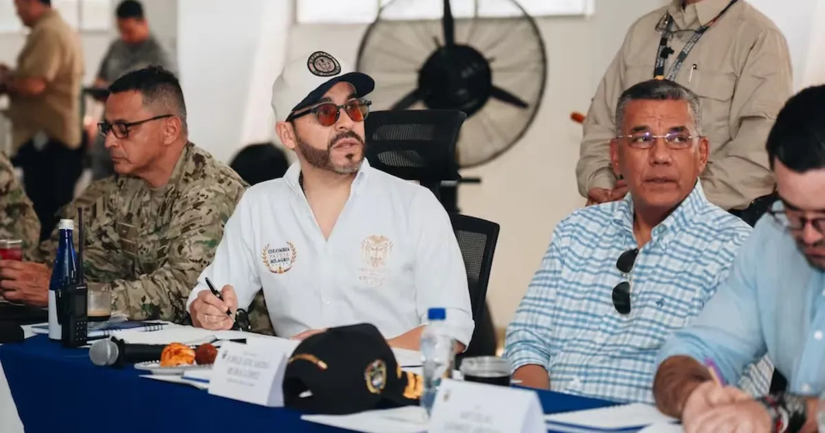 De la Espriella ratifica respaldo a la fuerza pública en consejo de seguridad en Barranquilla