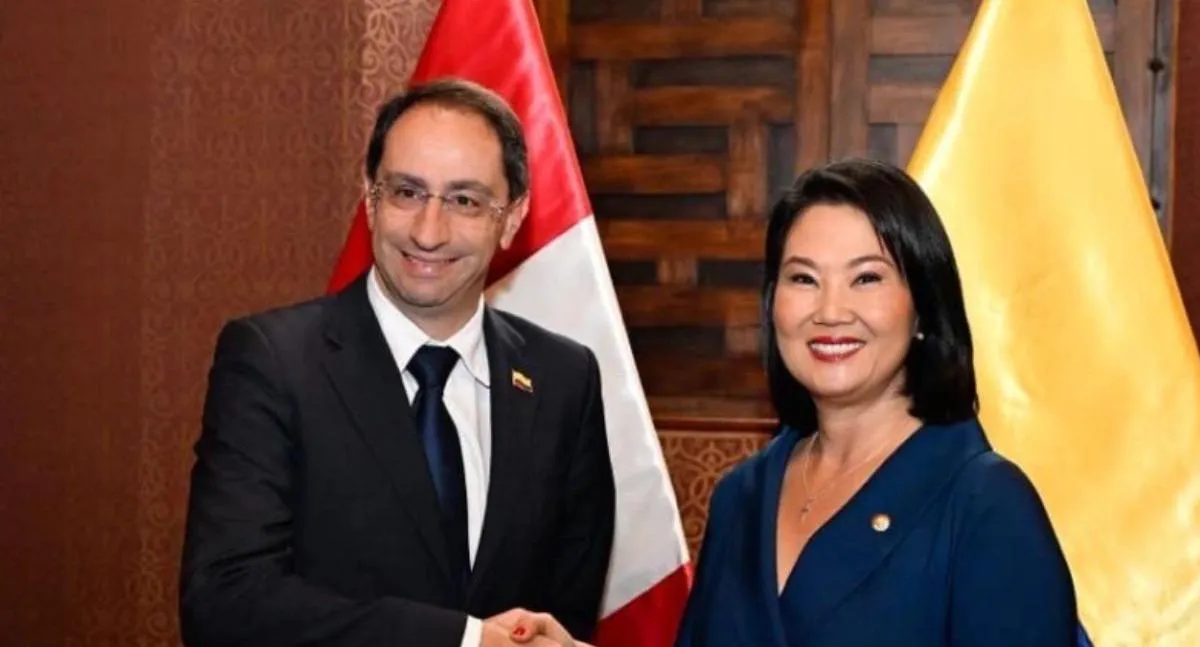 De la Espriella y Keiko Fujimori abren una nueva etapa en la relación entre Colombia y Perú