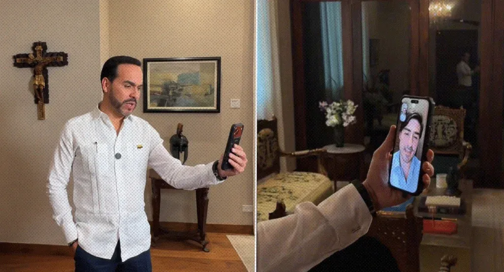 De La Espriella respalda la Ley Laura tras hablar con el activista Samuel Adrián
