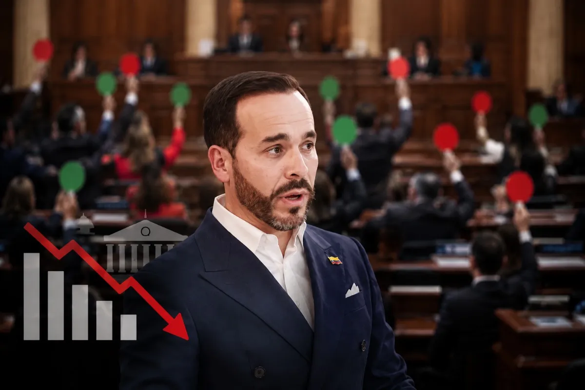 Abelardo de la Espriella pierde la presidencia del Senado y enfrenta el reto de construir mayorías legislativas