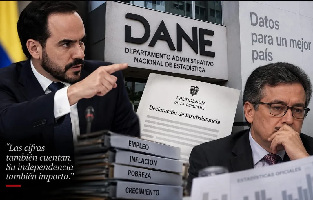 El presidente De La Espriella remueve al director del DANE tras pocas semanas en el cargo