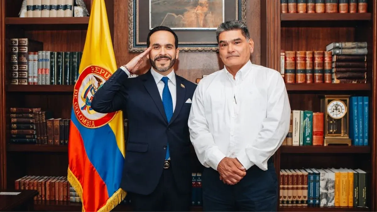 Presidente electo De la Espriella se reunió con el procurador Eljach en Barranquilla