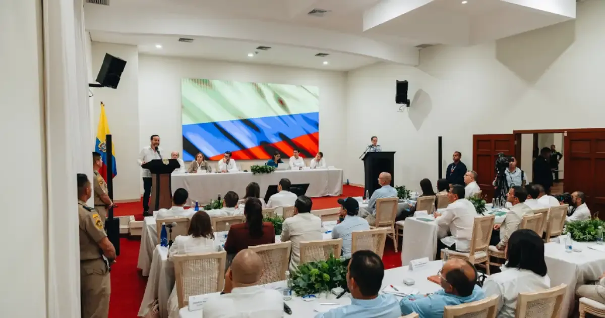 De la Espriella se reunió con gobernantes del Caribe para enfrentar los efectos de El Niño