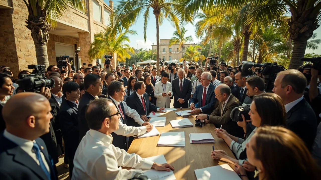De la Espriella y Rubio suscriben los Acuerdos de Barranquilla para «reconstruir» Colombia