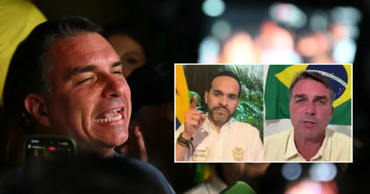 De la Espriella y Flávio Bolsonaro dialogan sobre narcotráfico y minería ilegal antes de la segunda vuelta en Brasil