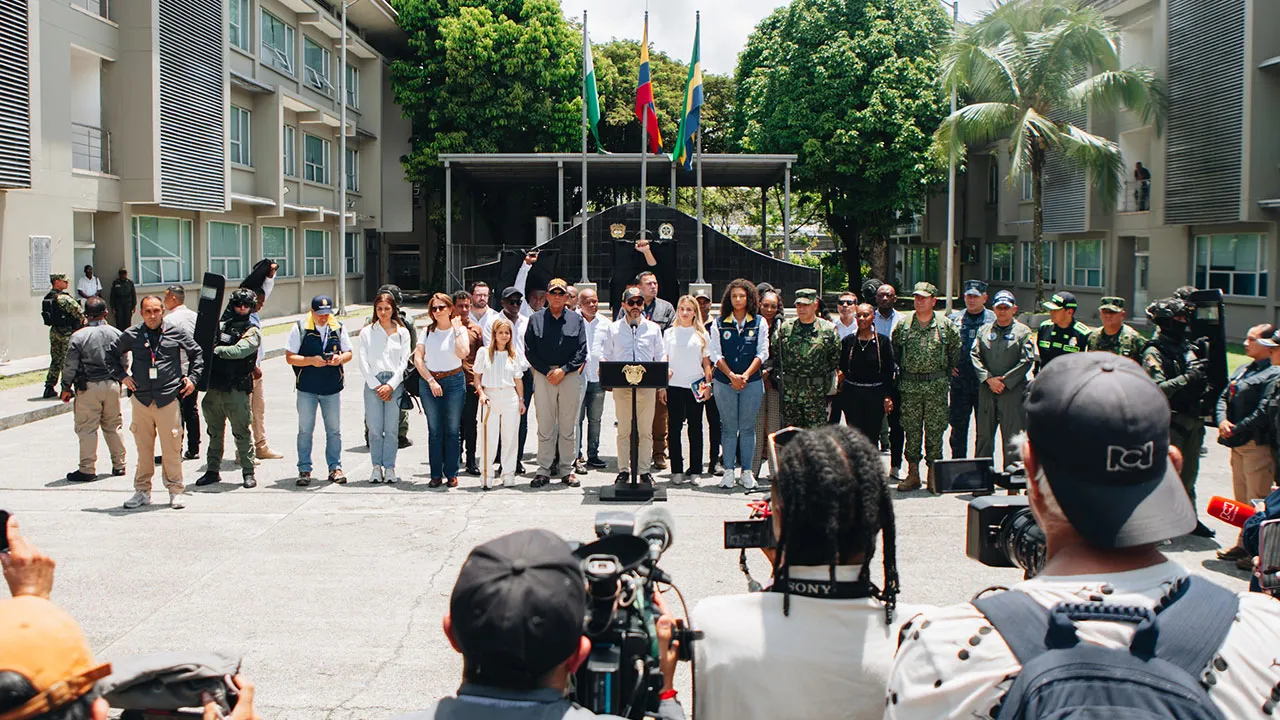 Presidente De La Espriella se pronuncia al término del PMU en Quibdó